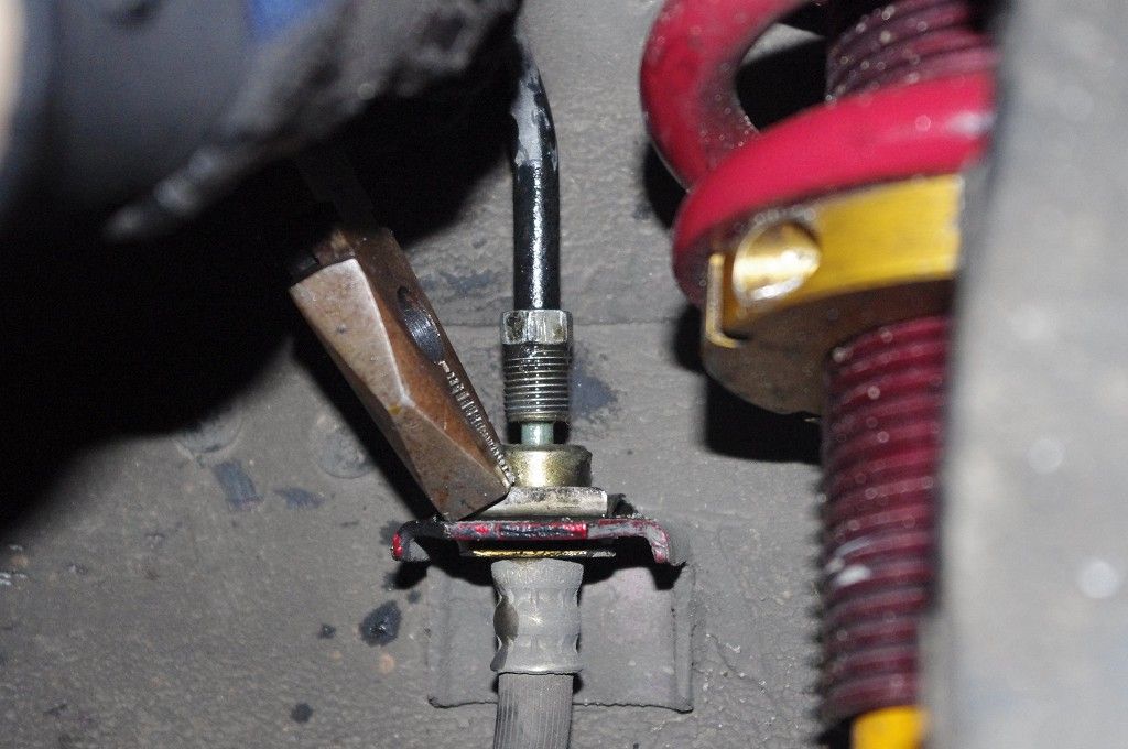 DIY Installation of stainless steel braided brake lines